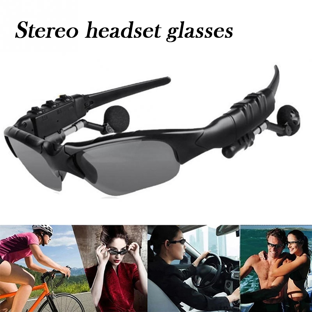 Gafas de senderismo con Blueto - Bluetooth Headset On Ear reseña y precio