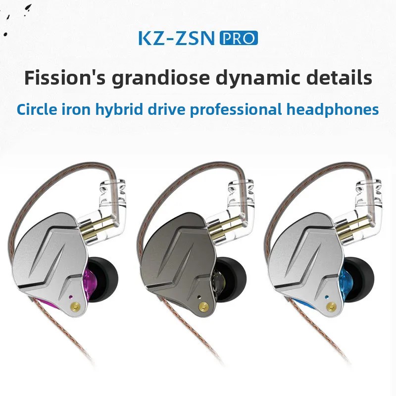 Auriculares KZ ZSN PRO In-Ear  - Audiophile Headphone Wired reseña y precio