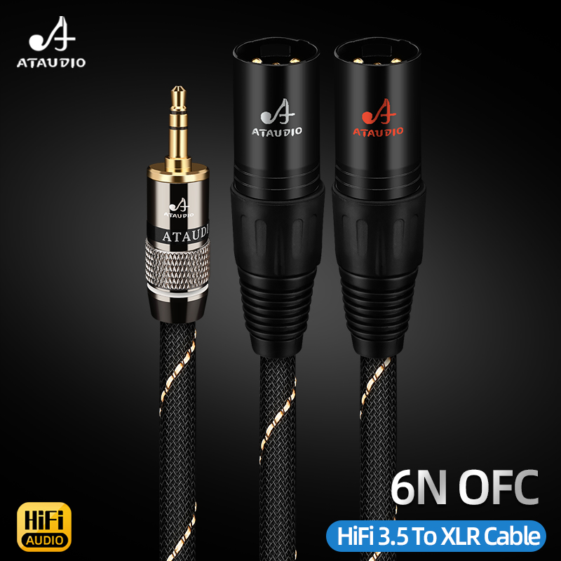 Cable de Audio HiFi de Alta Ca - Earphone Splitter Jack reseña y precio