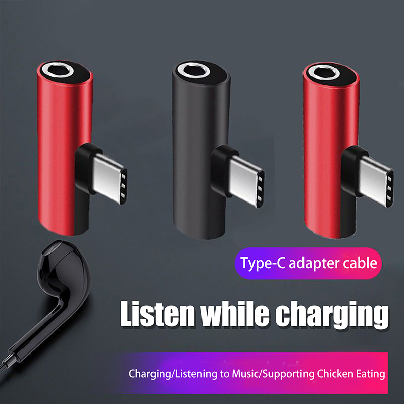 Adaptadores metálicos USB tipo - Earphone Splitter Jack reseña y precio