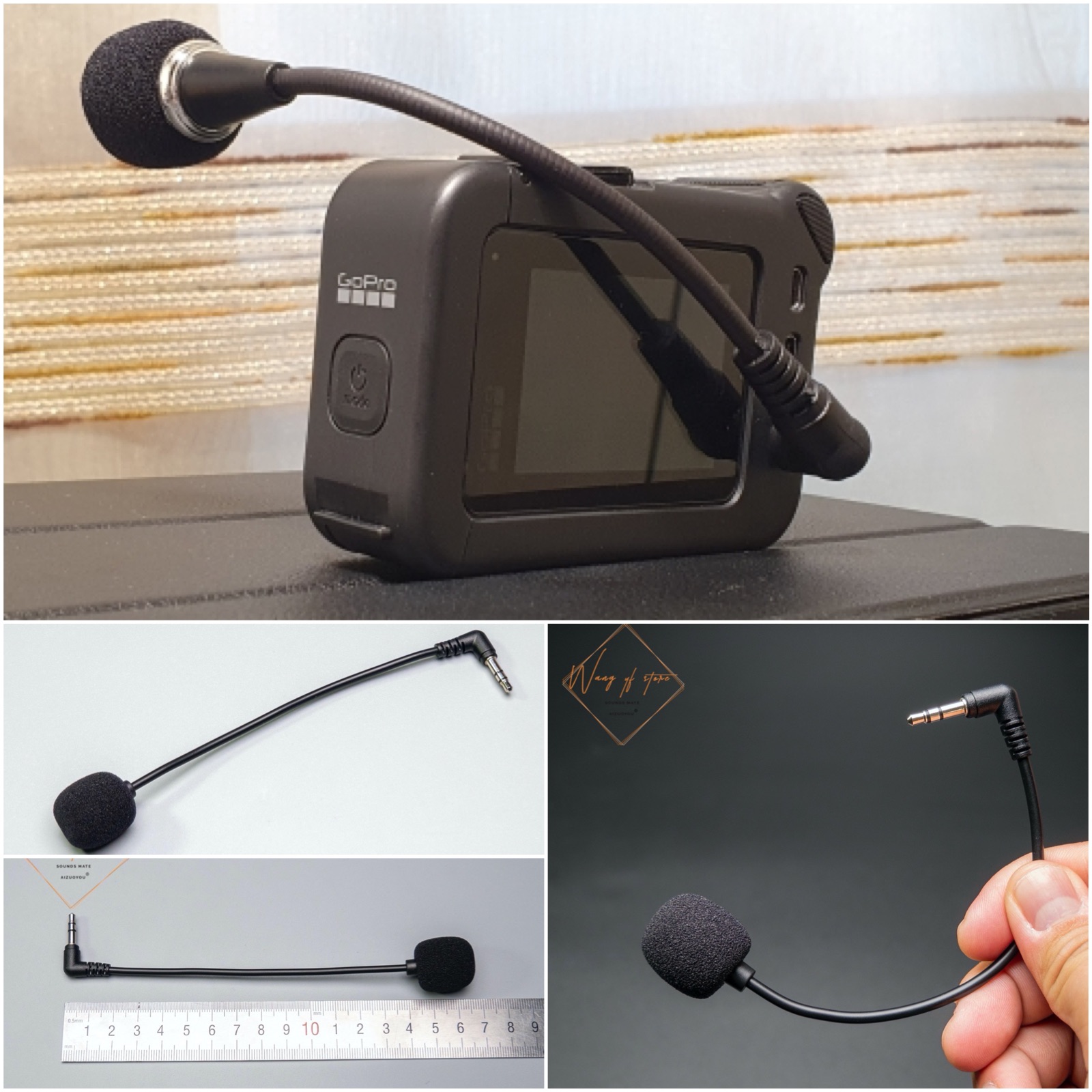 Conector de micrófono estéreo  - Audiophile Headphone Wired reseña y precio