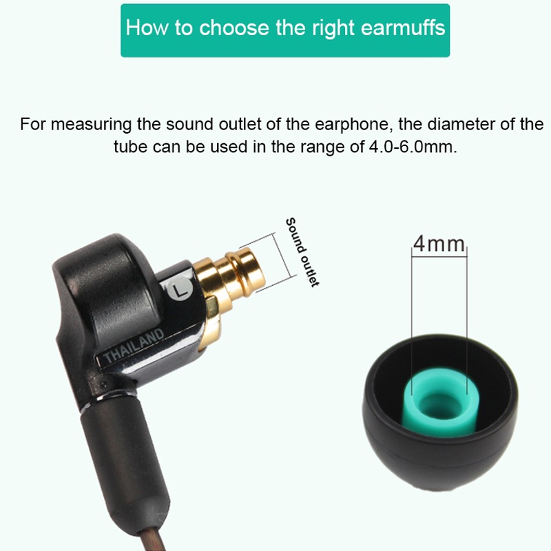 3 pares de almohadillas para l - Earphone Foam Tip reseña y precio